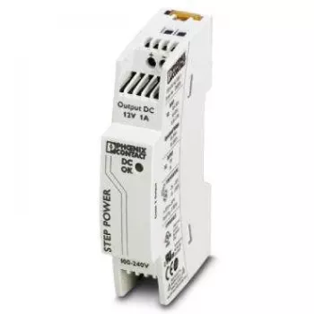 Phoenix STEP-PS/ 1AC/12DC/1 voor binnen wit voeding en spanningsomvormer (2868538)