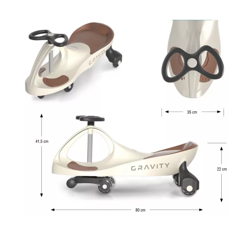 Gravity ride Gravity beige bruin