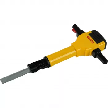 Theo Klein 8405 Bosch sloophamer op batterijen met op- en neergaande beweging van de boor, met motorgeluid en knipperlicht, afmetingen: 28 cm x 7 cm