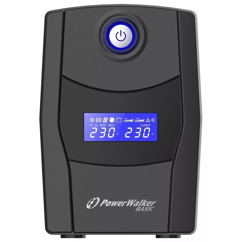 PowerWalker VI 600 STL Line-Interactive 0,6 kVA 360 W 2 AC-uitgangen