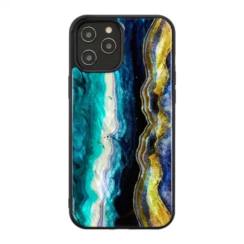 iKins hoesje voor Apple iPhone 12 Pro Max – design paars agaat