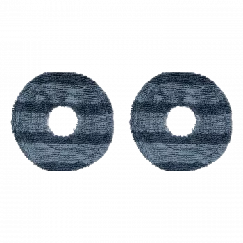 Vervangende wissers voor Eufy C20-serie robotstofzuiger, 2-pack, grijs/blauw