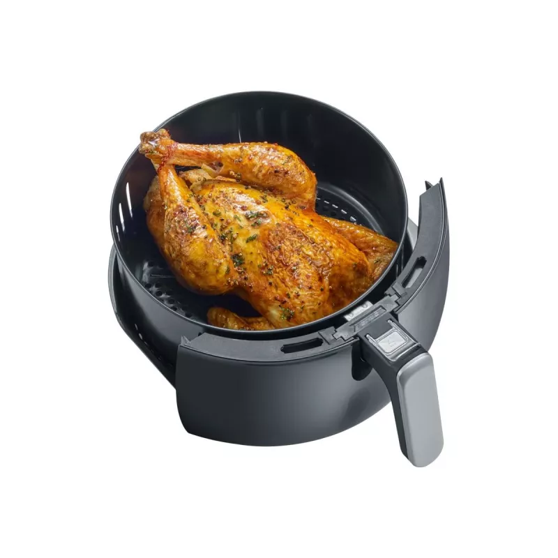 Heteluchtfriteuse FR 2445 XXL (zwart/zilver, 2.000 watt, mand 5 L)