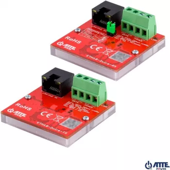 Mediaconverter-kit Atte ATTE ETH10-2wire — Ethernet over 2-draads voor CCTV, toegangscontrole, eenvoudig LAN
