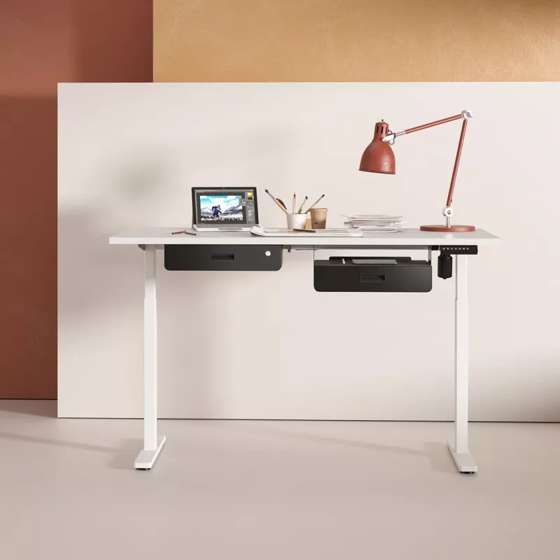 Bureaulade MACLEAN MC-461 ergonomisch compact design, eenvoudige montage, onderbureau-accessoire