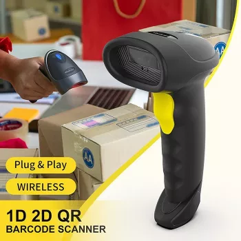 Barcodescanner QOLTEC 50880 1D/2D USB — handscanner met USB-interface