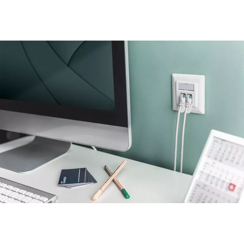 USB 2.0 Keystone-module met 16 cm kabel Digitus DN-93402