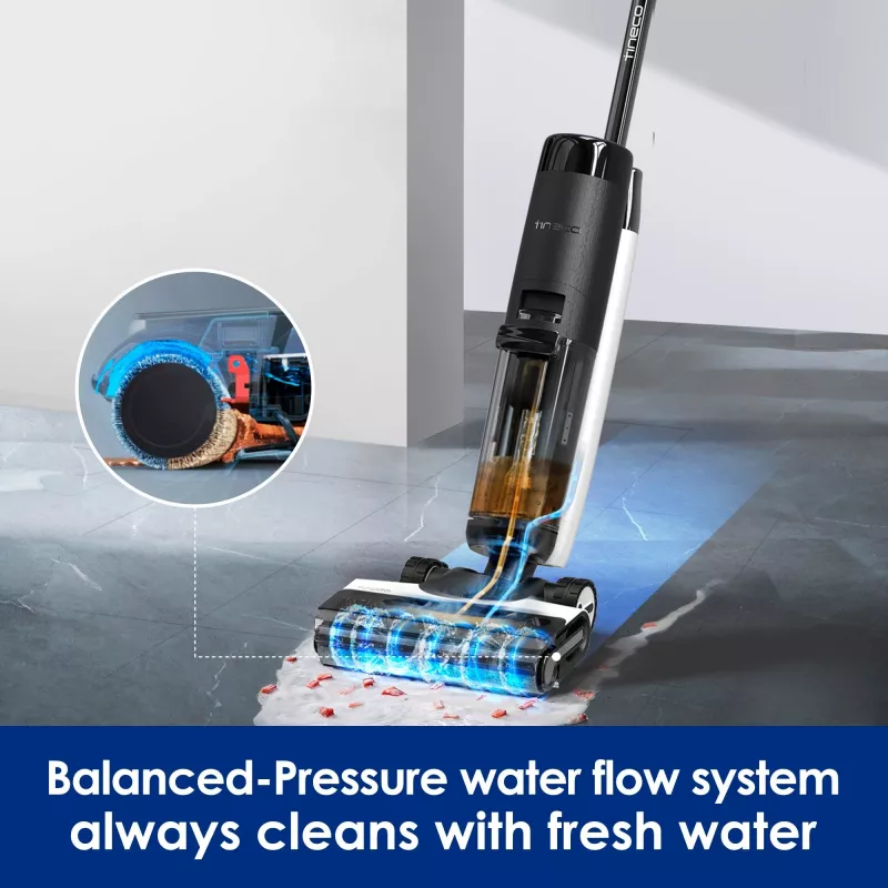 Steelstofzuiger Tineco Floor one S7 FlashDry