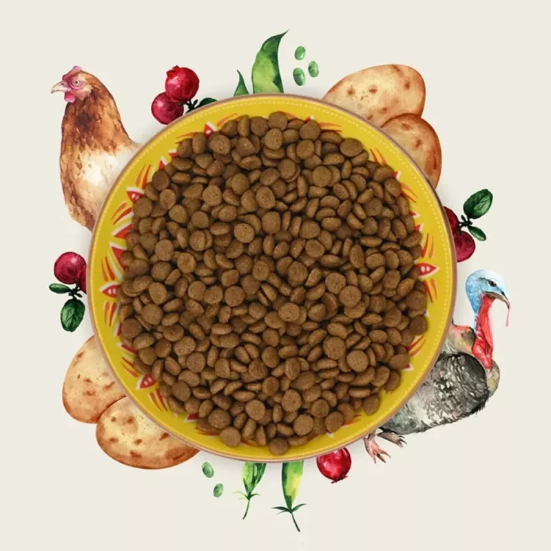 EDEN Turkey & Chicken - droogvoer voor katten - 1,5 kg