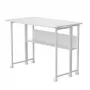 Maclean mobiel bureau wit MC-126W 50kg