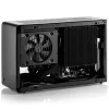 DAN Cases A4-SFX V4.1 - zilver + Alpenföhn zwart Ridge - 120 mm