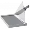 Leitz Precision Home Office papiersnijder A3, 10 vel, handmatige klem, RVS, A3, 80 g/m², staal