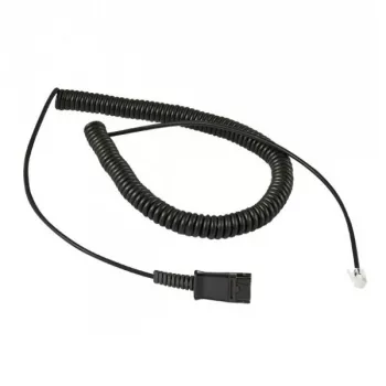 Telefoonkabel ALLNET 100-002-P zwart 50g