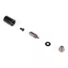 Montageset Alphacool 15724 zwart roestvrij staal 17 mm hoogte