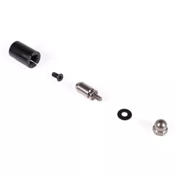 Montageset Alphacool 15724 zwart roestvrij staal 17 mm hoogte