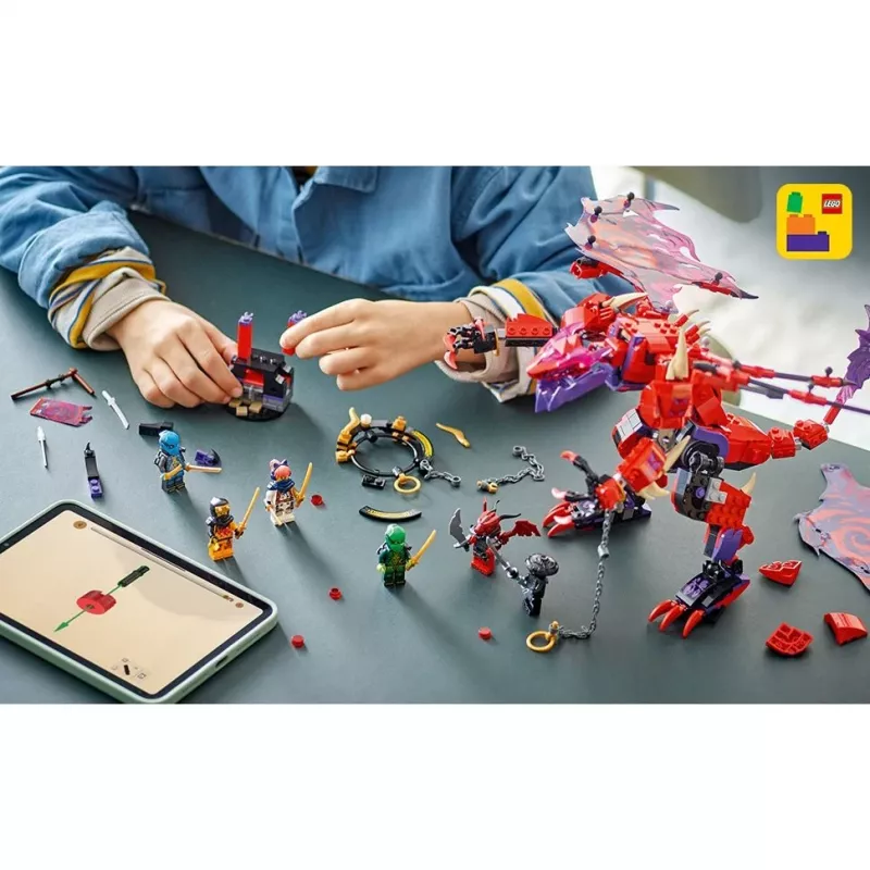 LEGO NINJAGO 71832 Thunderfang draken van de chaos