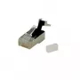 ROLINE netwerkaansluiting - RJ-45 (M) - CAT 6 - gevormd - transparant (verpakking van 10)