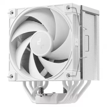 Luchtkoeler DeepCool AK700 Digital WH, 120 mm ventilator, ondersteunt AM5/AM4/LGA 1700/1200/1155/1151/1150, wit