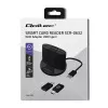 Smartcardlezer Qoltec 50632 USB 2.0 zwart 1m kabel