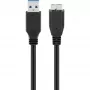 USB-A-naar-micro-USB-B-kabel GOOBAY 95026 — 1,8 m, stekker-naar-stekker, zwart