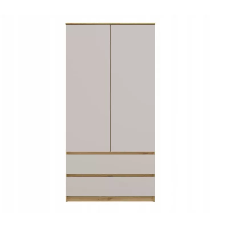 MALWA SS-90 kledingkast Artisan-eiken/kasjmier