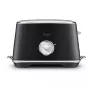 Broodrooster Sage The Toast Select Luxe 2 sneetjes 1000 W zwart, roestvrijstalen behuizing, variabele bruiningsgraad