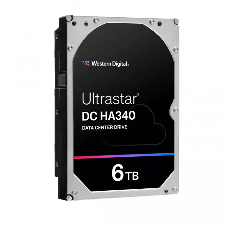 Ultrastar DC HA340 WUS721206BLE6L4 harde schijf datacenter 6 TB intern 3.5inch (8,9 cm) SATA 6Gb/s