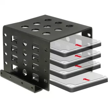 DeLOCK 18271 inbouwframe 4 x 2,5-inch drives in 3,5-inch bay