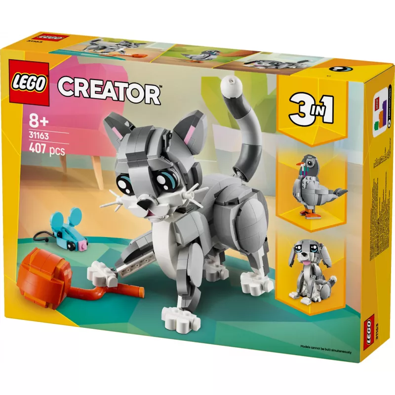 LEGO CREATOR 3 IN 1 31163 Speelse kat