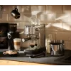 Druk-koffiemachine Lapressa roestvrij staal