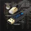 Unitek Y-SP02001B USB 2.0 naar RJ-45 consolekabel, 1,8 m, zwart