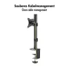 Monitorarm 17-32 inch, max. 9 kg, zwart