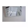 NeXtime klok 8128wi Hexagon, 43x43 cm, wand, wit
