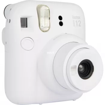 Instantcamera Fujifilm Instax Mini 12 wit — 86×54 mm prints, 60 mm brandpuntsafstand, AA-batterij