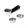 Jata JECA2525 espressomachine, 20 bar, 850 W, waterreservoir van 1,8 l, stoompijp, zwart / roestvrij staal