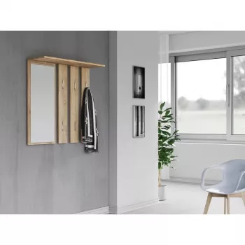 Topeshop OPAL WIESZAK SONOMA kledinghanger eiken