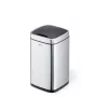 Durable TOUCH 12L rechthoekig RVS zilver zwart