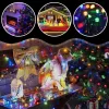 Extralink EX.95535 kerstverlichting lichtsnoer op batterijen, 100 LED, meerkleurig, 10,5 m