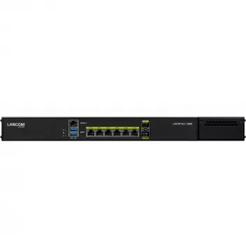 Lancom WLC-2000, zwart, 19U, metaal, rackinstallatie, 2 ventilatoren, intern