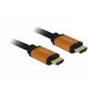 HDMI-kabel DeLOCK 85728 1,5 m type A zwart goud