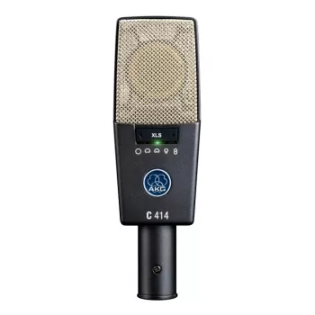 AKG C414 XLS microfoon grijs, zilver studiomicrofoon