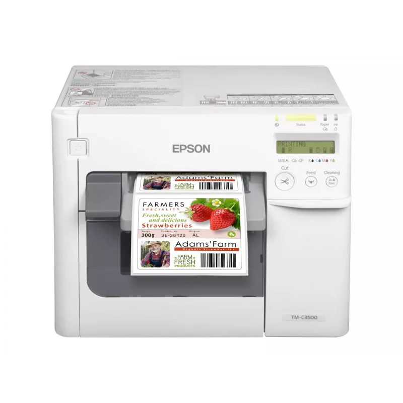 Epson TM-C3500 labelprinter inkjet kleur 720 x 360 DPI 103 mm/s bekabeld Ethernet LAN
