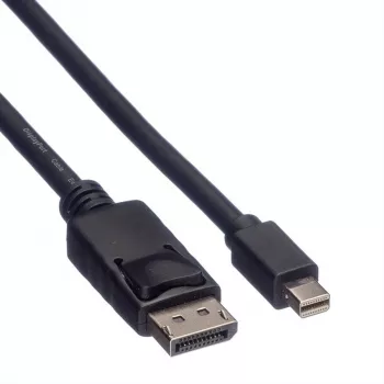 Roline DisplayPort-kabel, DP ST - Mini DP ST, zwart, 1,5 m (11.04.5638)
