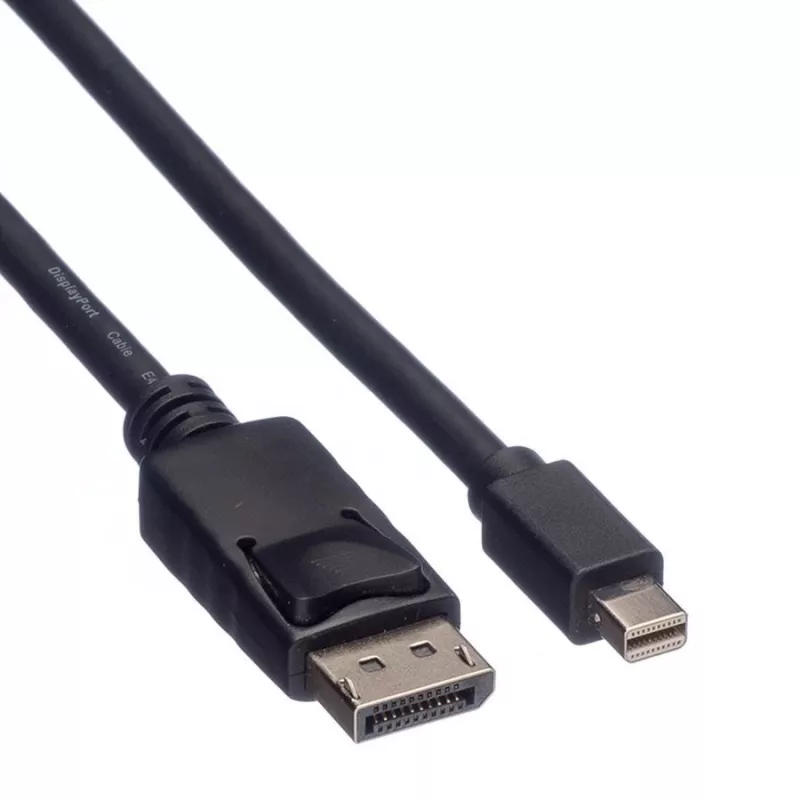 Roline DisplayPort-kabel, DP ST - Mini DP ST, zwart, 1,5 m (11.04.5638)