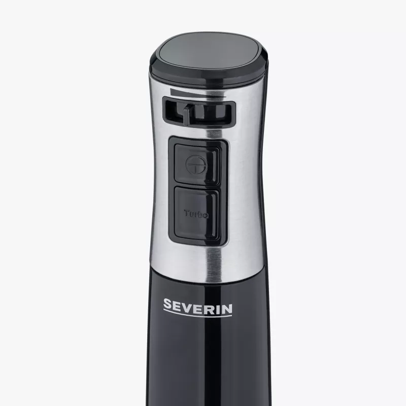 Staafmixer Severin SM 3771 zwart roestvrij staal