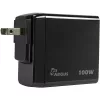 PD-oplader INTER-TECH PD-3100 100W USB-C zwart snelle voeding