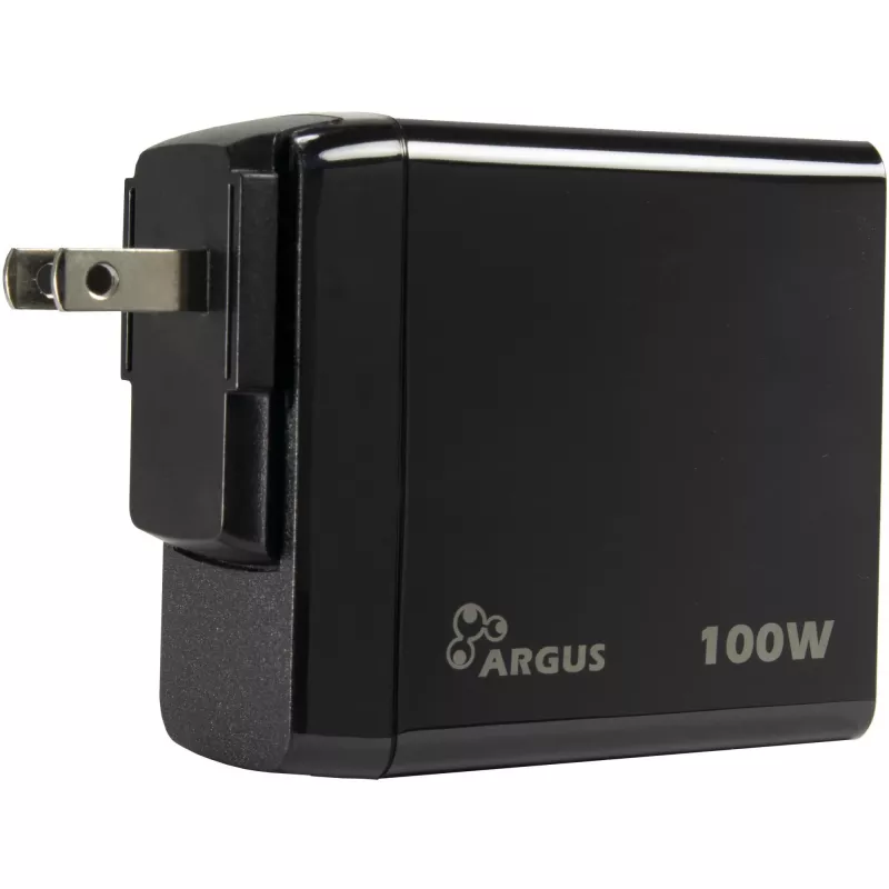 PD-oplader INTER-TECH PD-3100 100W USB-C zwart snelle voeding