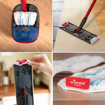 Navulling voor Vileda H2prO platte mop
