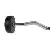 HMS GSL35 vaste halterstang/ handgreep rubberen gebroken 35kg