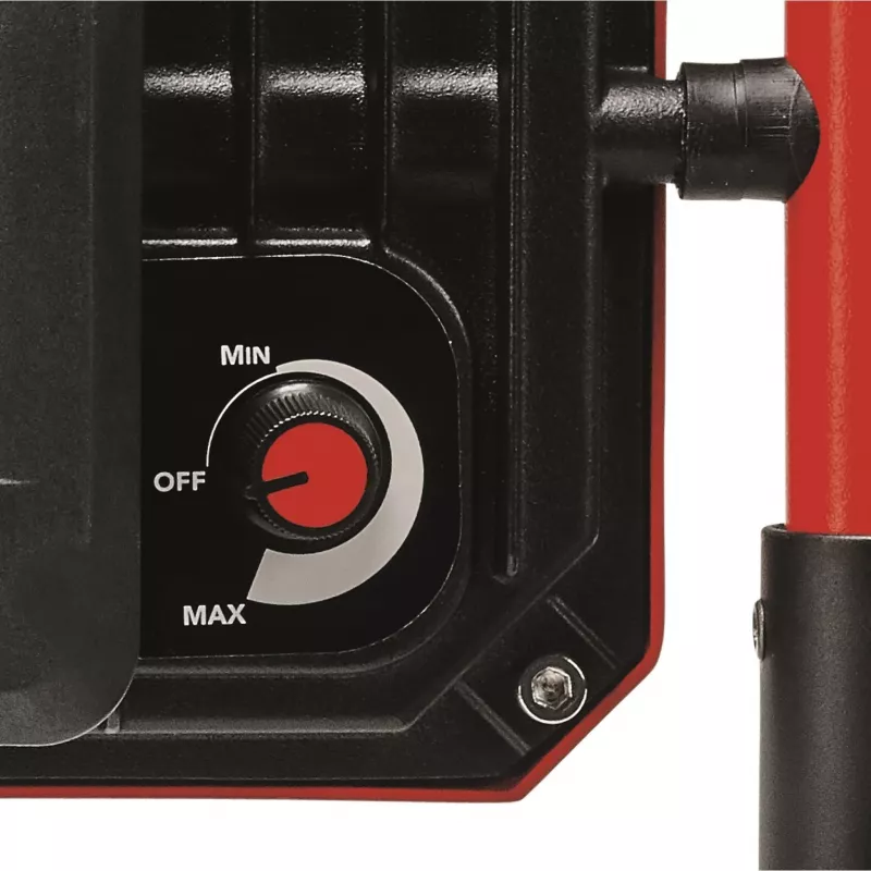 Vrijstaande werk lamp Einhell TC-CL 18/1800 Li LED 1800 lm zwart rood